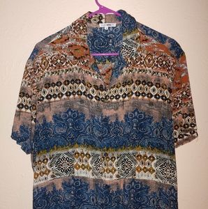 FashionNOVA Men's Button down Shirt